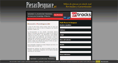 Desktop Screenshot of piezasdesguace.net