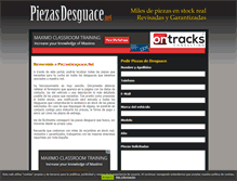 Tablet Screenshot of piezasdesguace.net